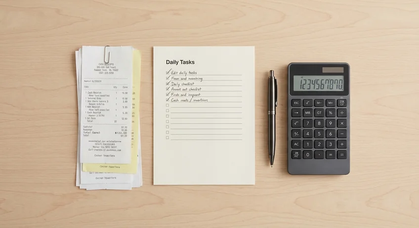 Häufige Fehler bei der Kassenabrechnung vermeiden - Checkliste