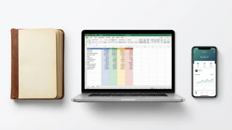 Vergleich der Kassenbuch-Methoden: Papierbuch, Excel und digitale App