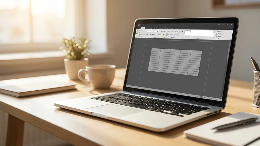 Kassenbuch Word Vorlage auf dem Bildschirm in Microsoft Word